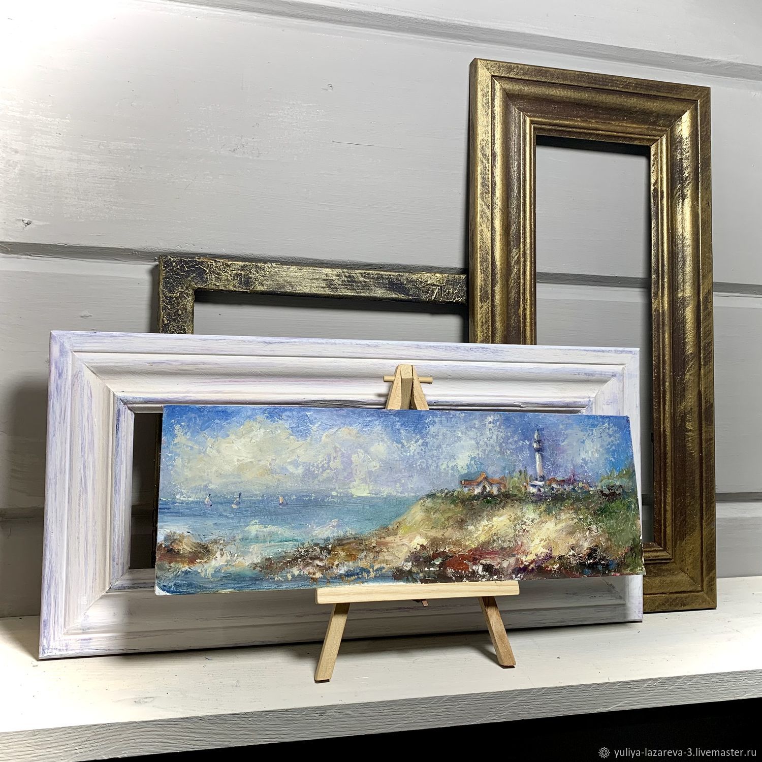 Картина маслом Malina Art маяк